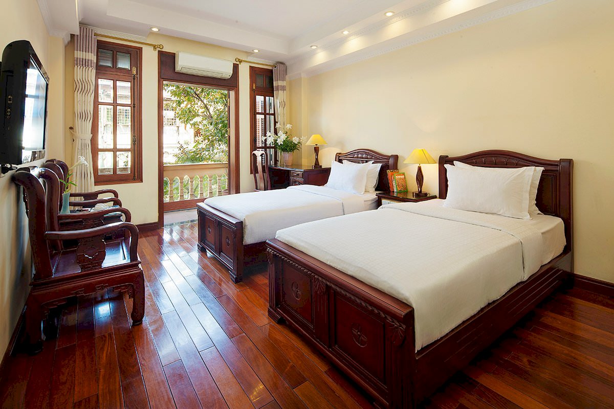 Junior Ban Công 2 Giường Đơn - 